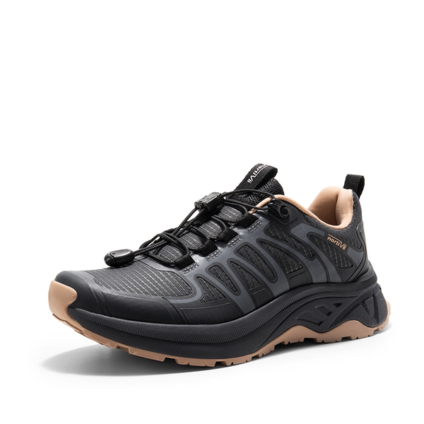 Women's Non-Slip Lightweight Hiking Shoes - CARBON BLACK -  0